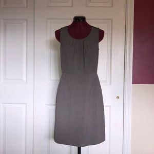 Loft  |  Grey Scoop Neck Dress